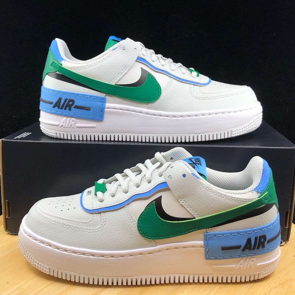Nike Air Force 1 Shadow 'Photon Dust Malachite' [CI0919-004] Women's Sizes